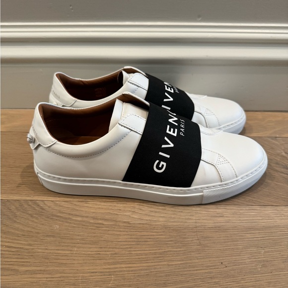 Givenchy Logo Band White Sneaker Blag Band size 39 Fantastic Condition - Picture 3 of 8